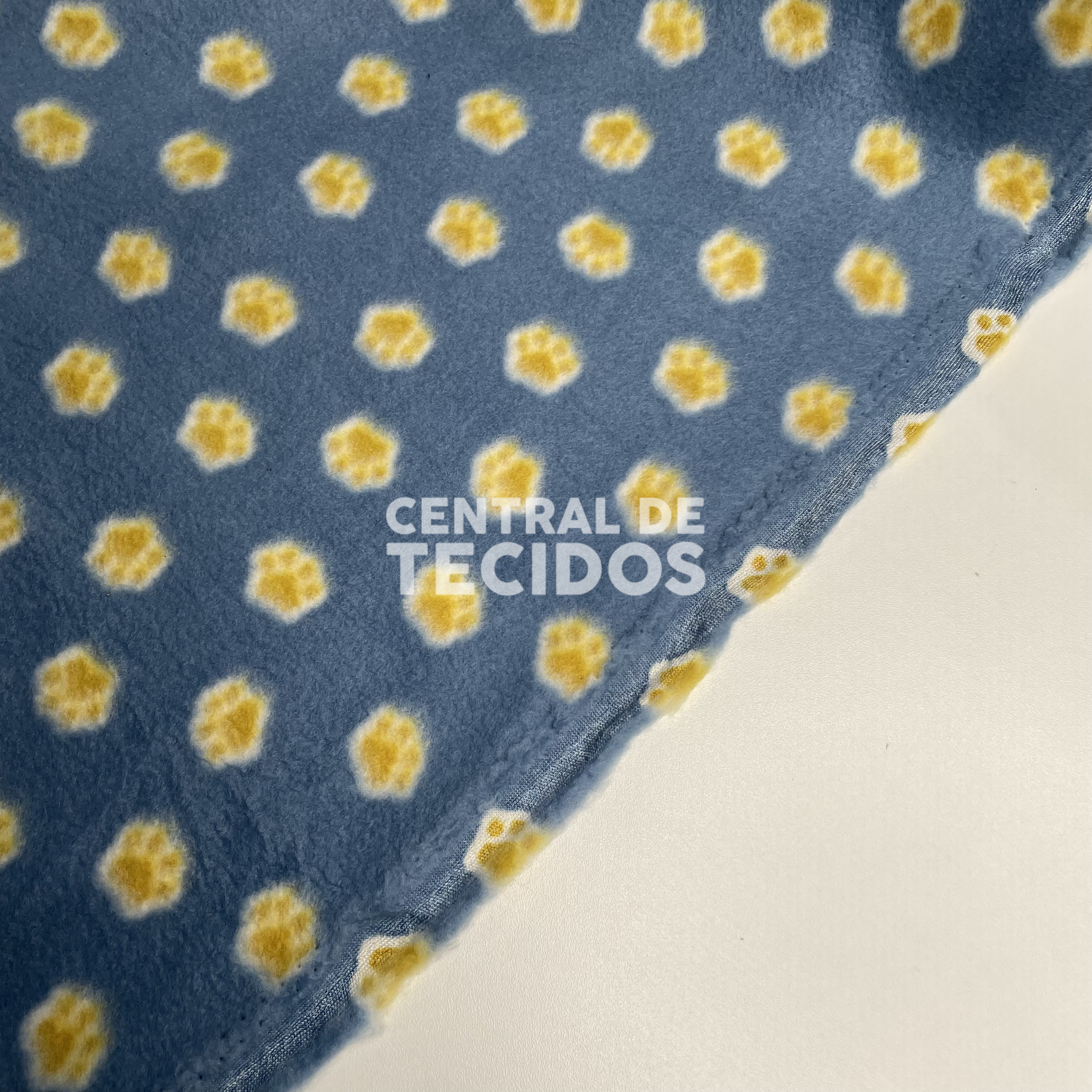 Soft Térmico Patinhas Azul