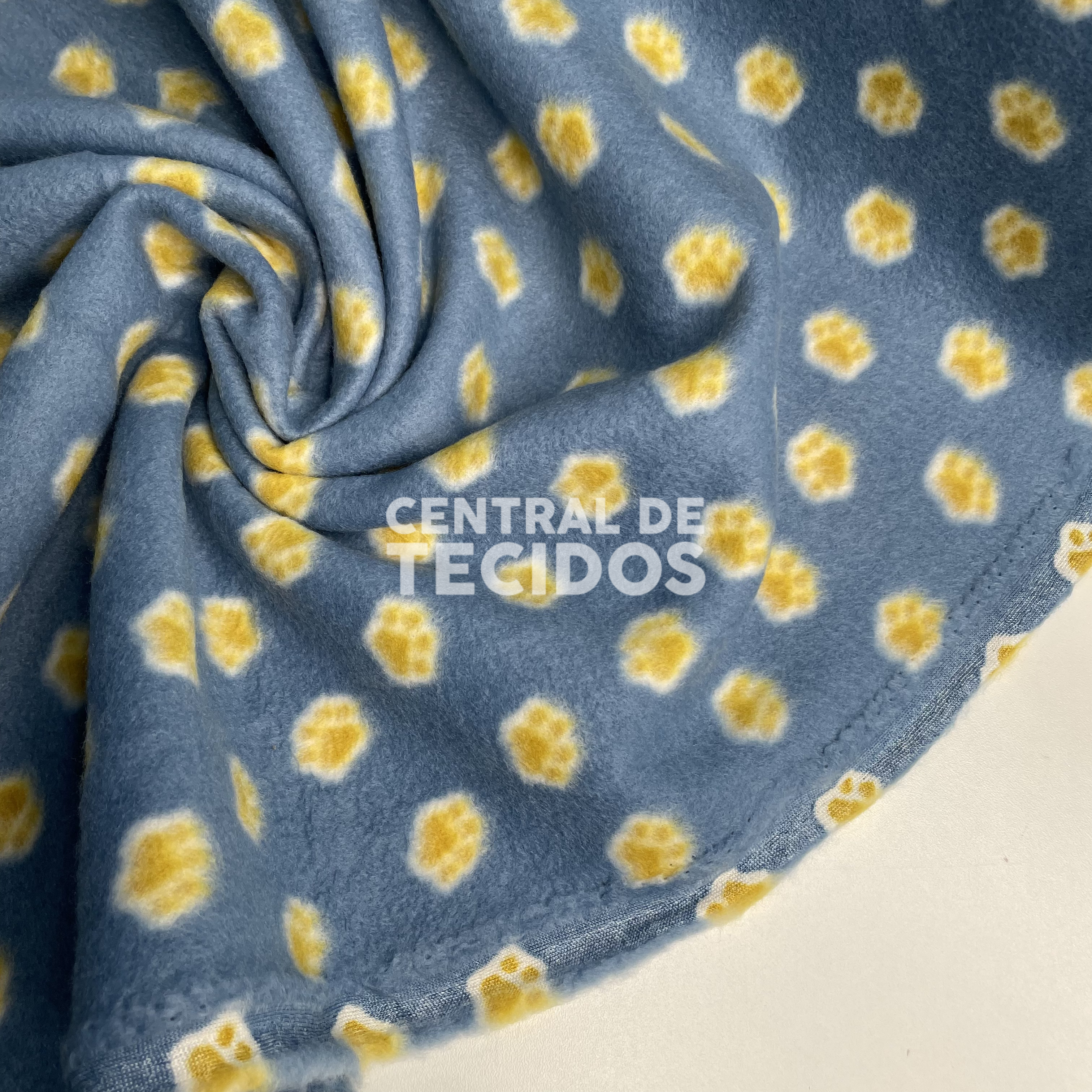 Soft Térmico Patinhas Azul