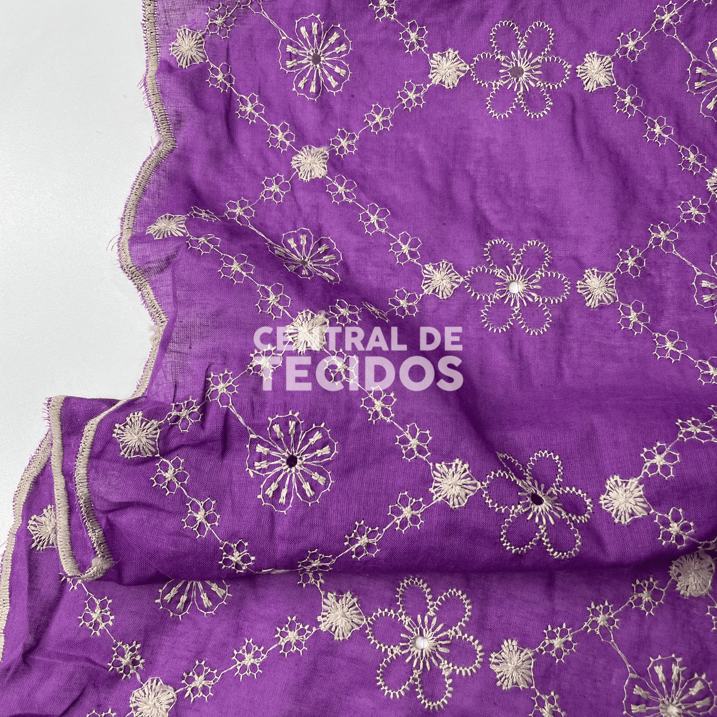 Laise Bordado Roxo