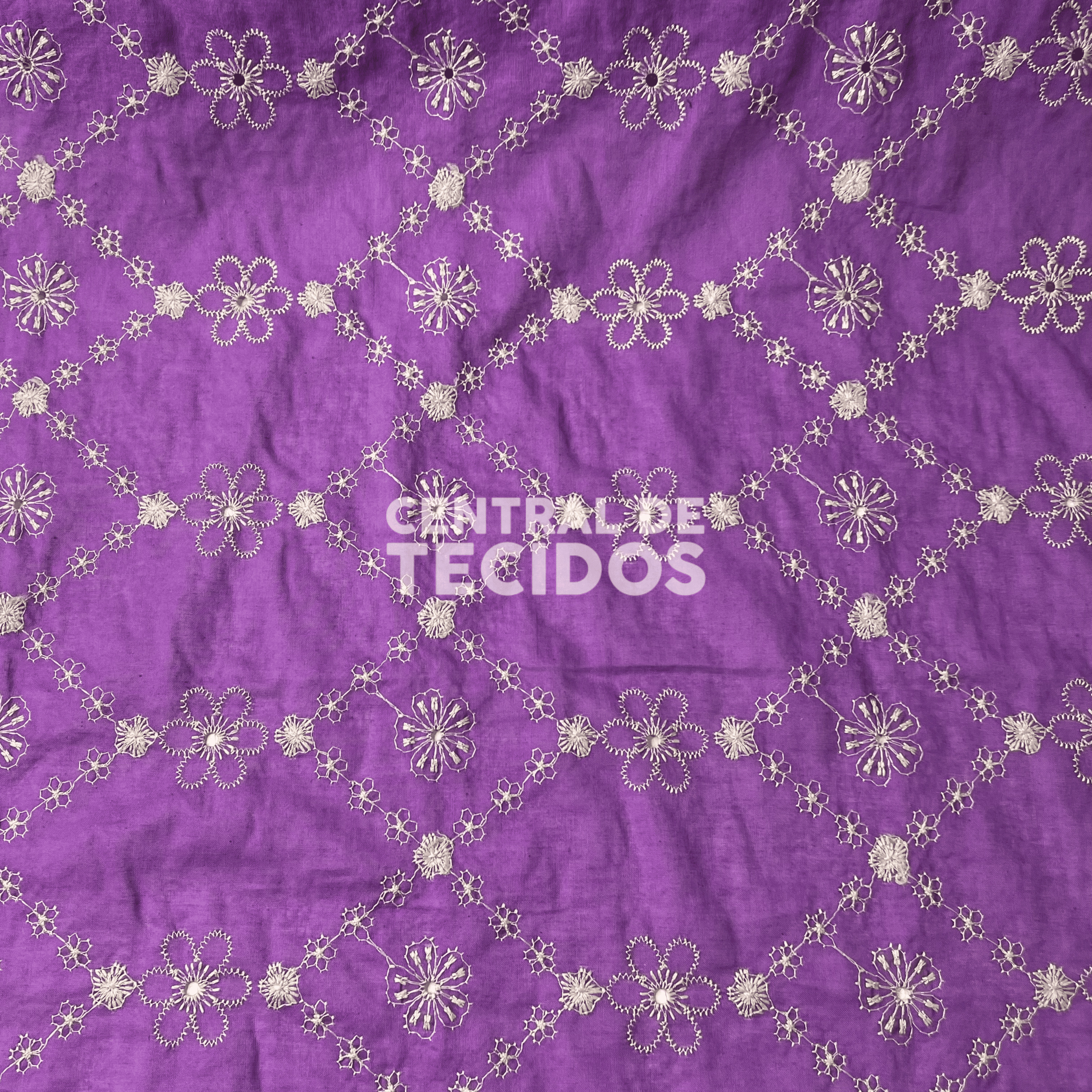 Laise Bordado Roxo