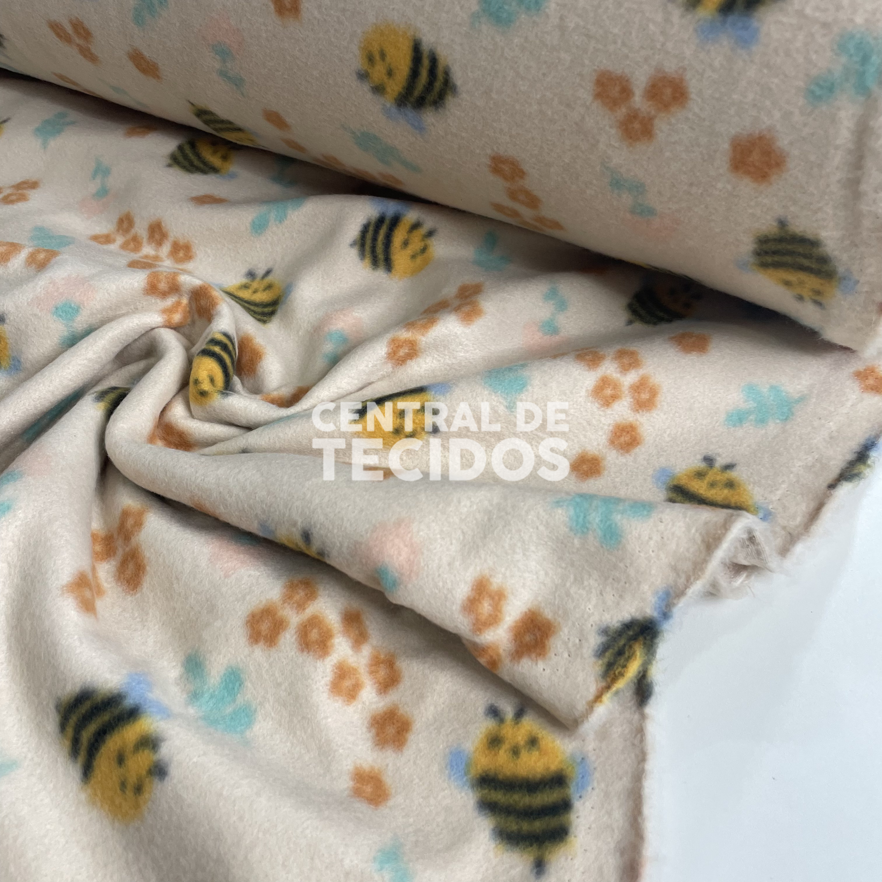Soft Térmico Abelhas Bege