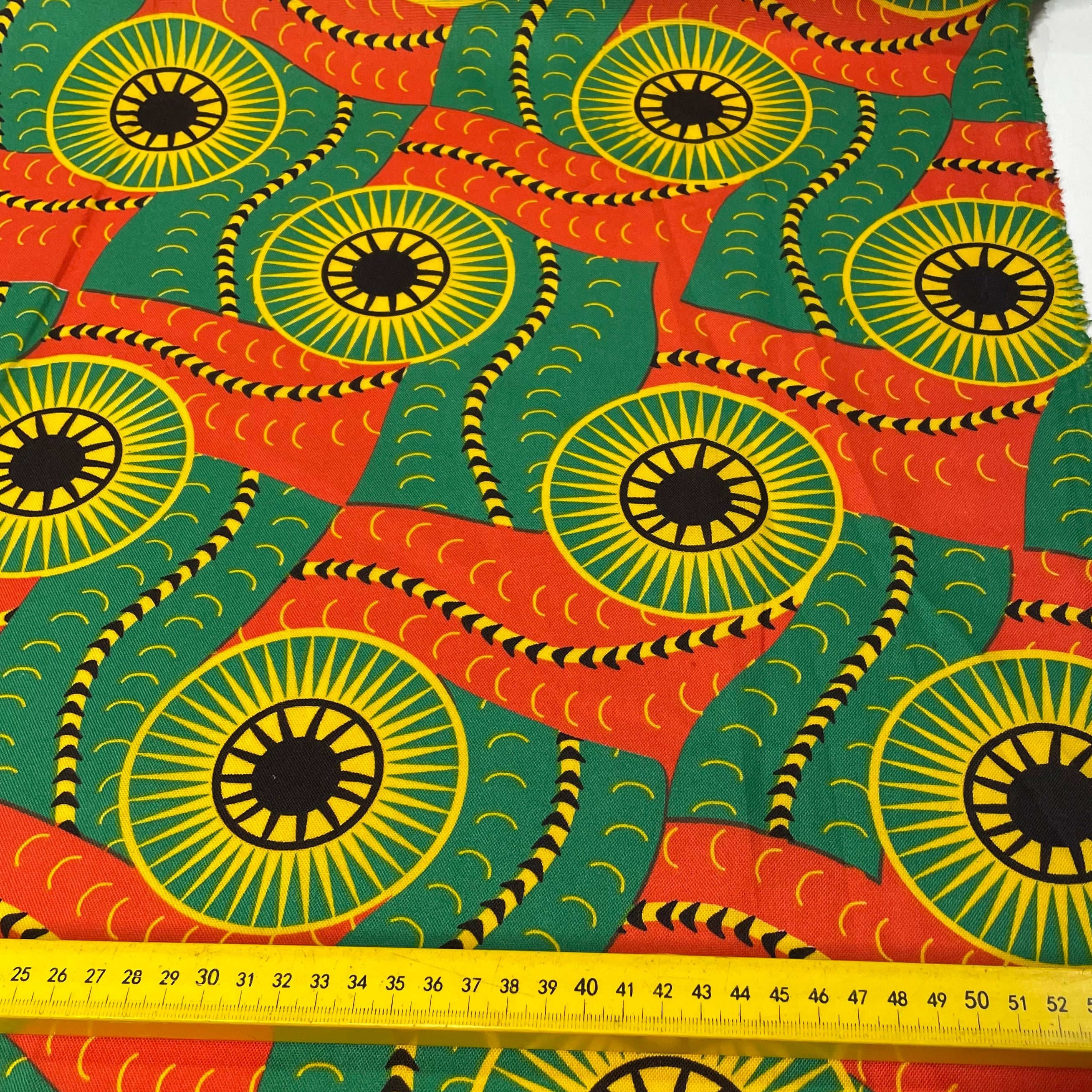 Oxford Étnico Mandala Tribal Amarelo e Verde