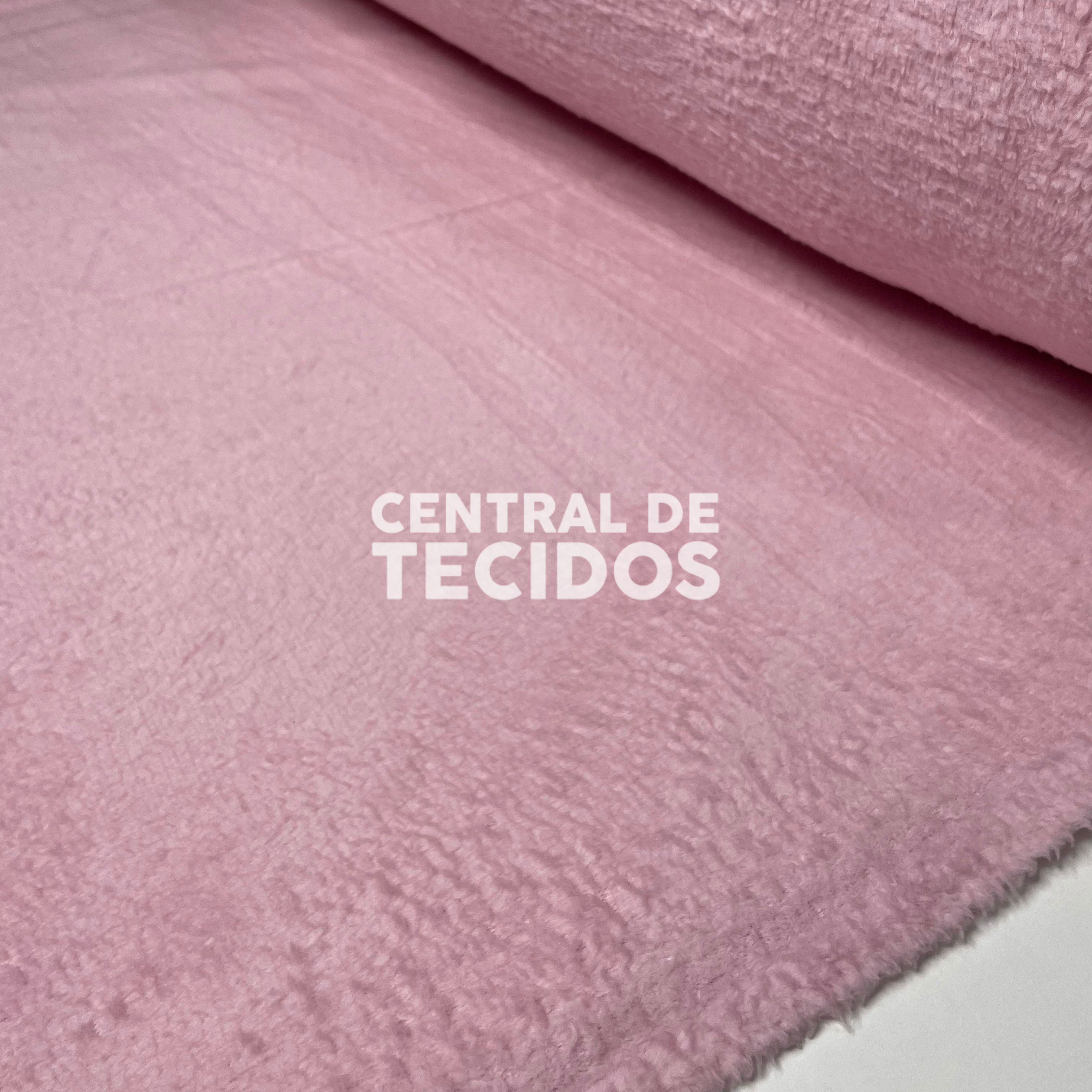 Fleece Liso Rosinha
