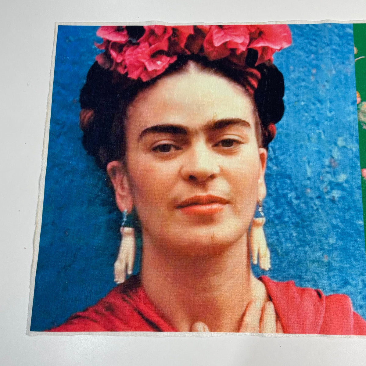 Veludo Suede Digital Frida Kahlo 02 50x50