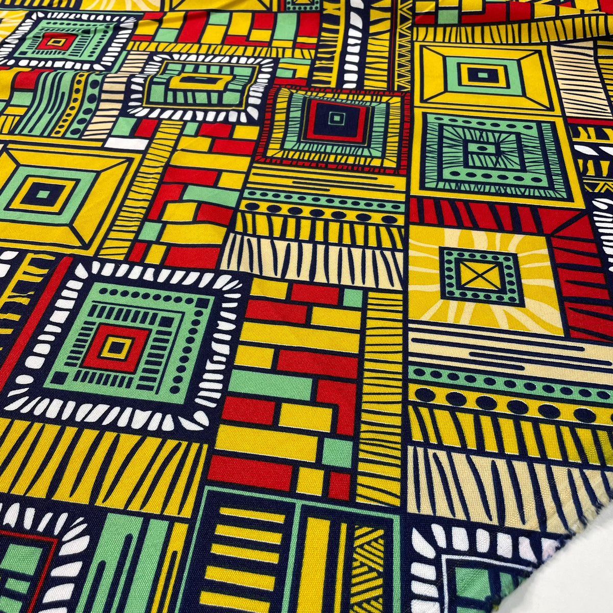 Oxford Afro Patchwork