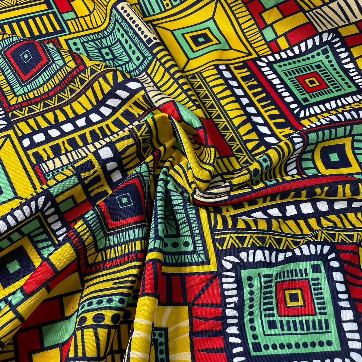 Oxford Afro Patchwork