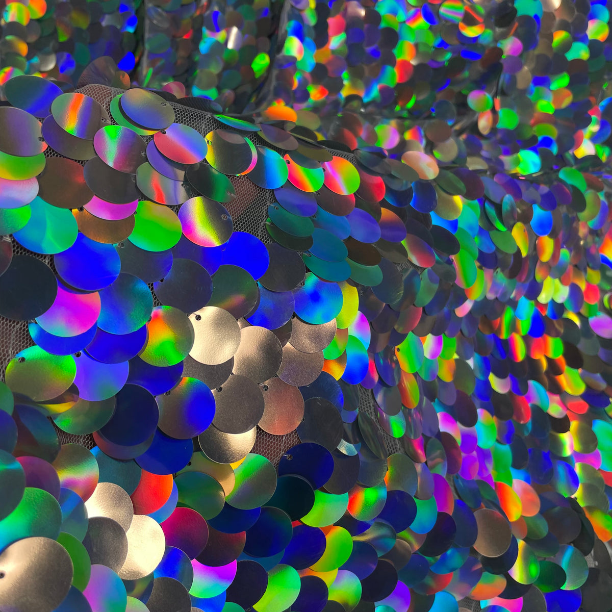 Paetê Majestic Holográfico Prata