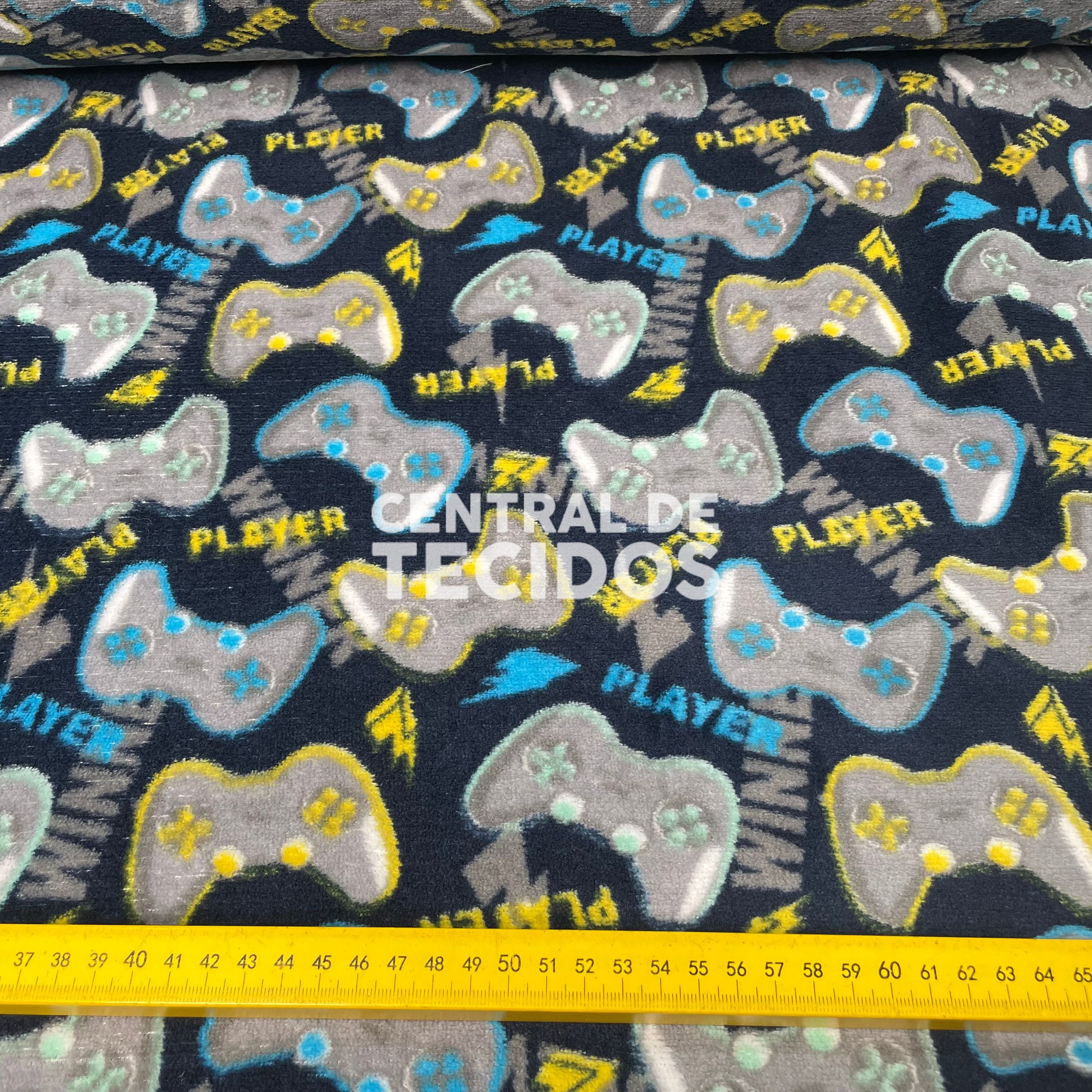 Fleece Player Azul Marinho