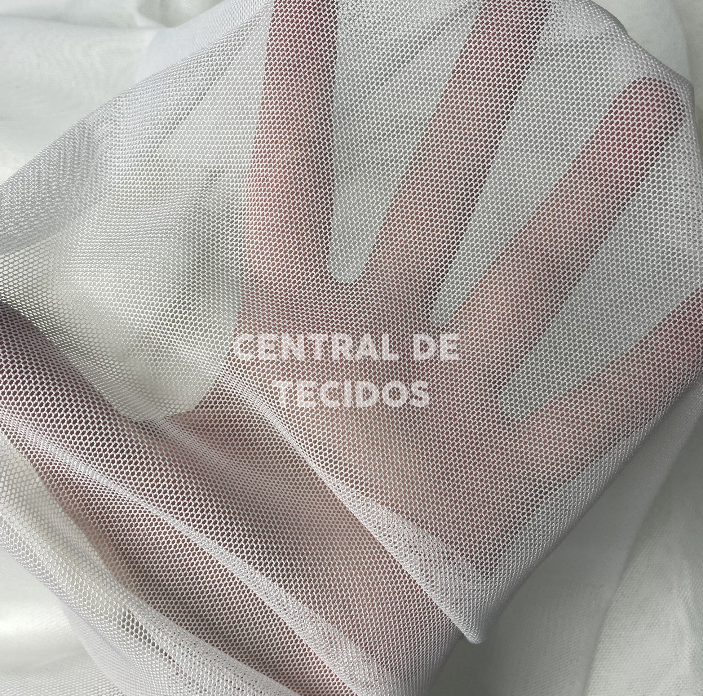 Tule de Malha Off White