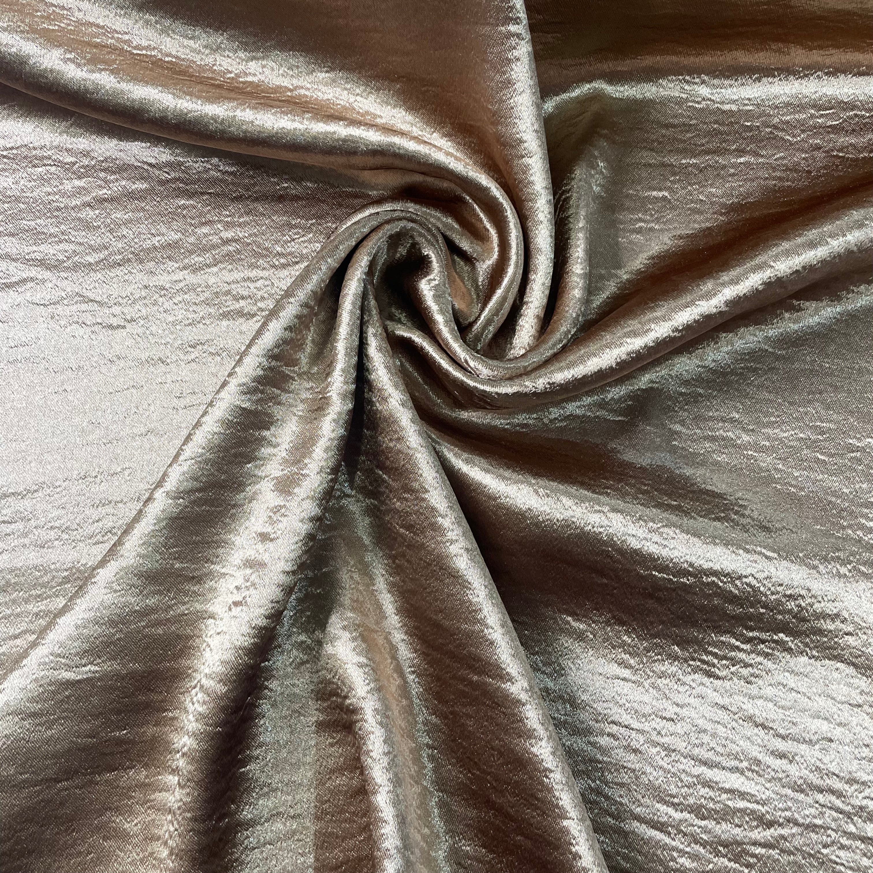 Crepe Satin Glamour Dourado