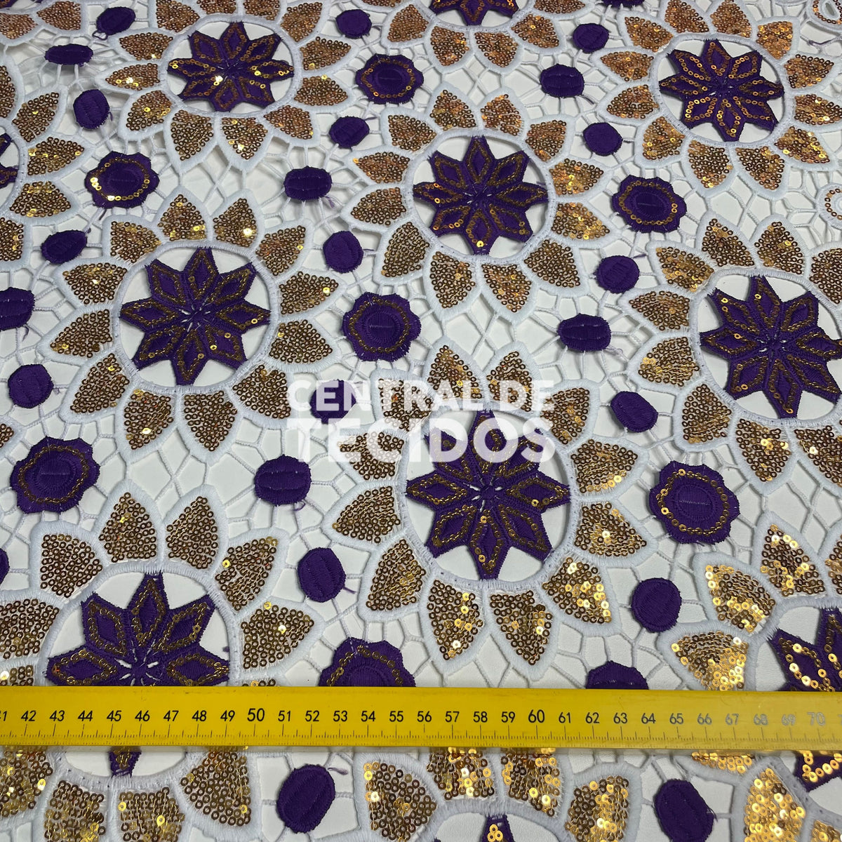 Guipir Kigali Roxo e Dourado