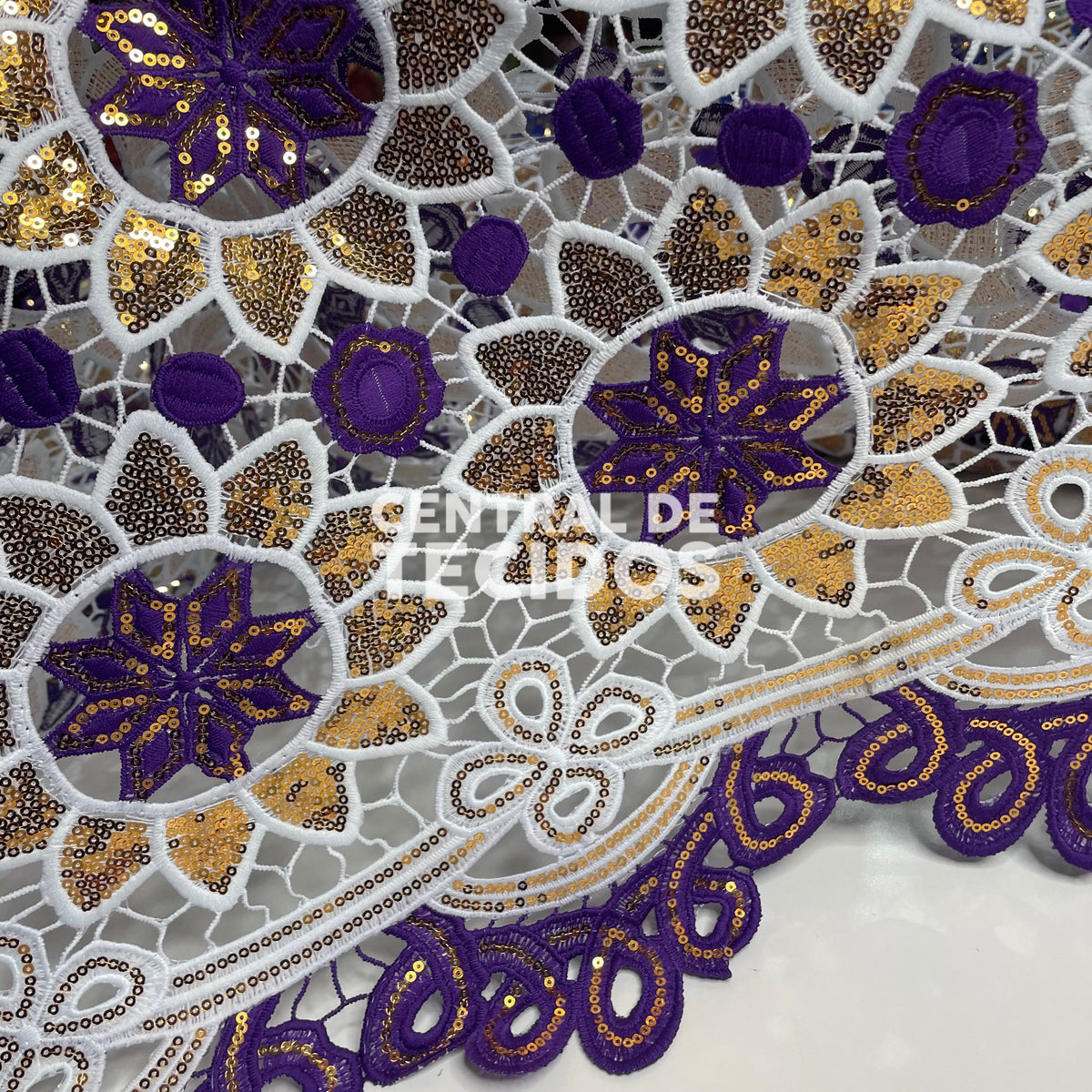 Guipir Kigali Roxo e Dourado