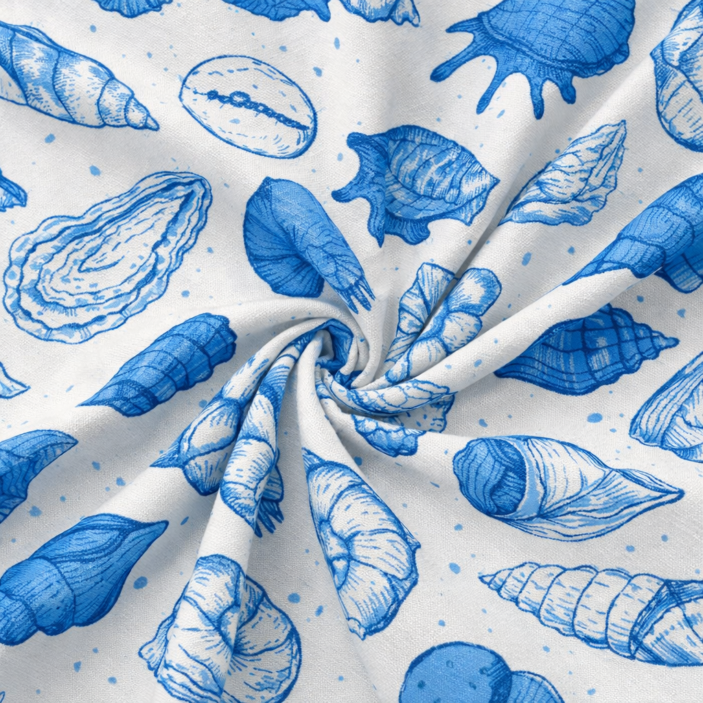 Oxford Digital Conchas Azul Celeste