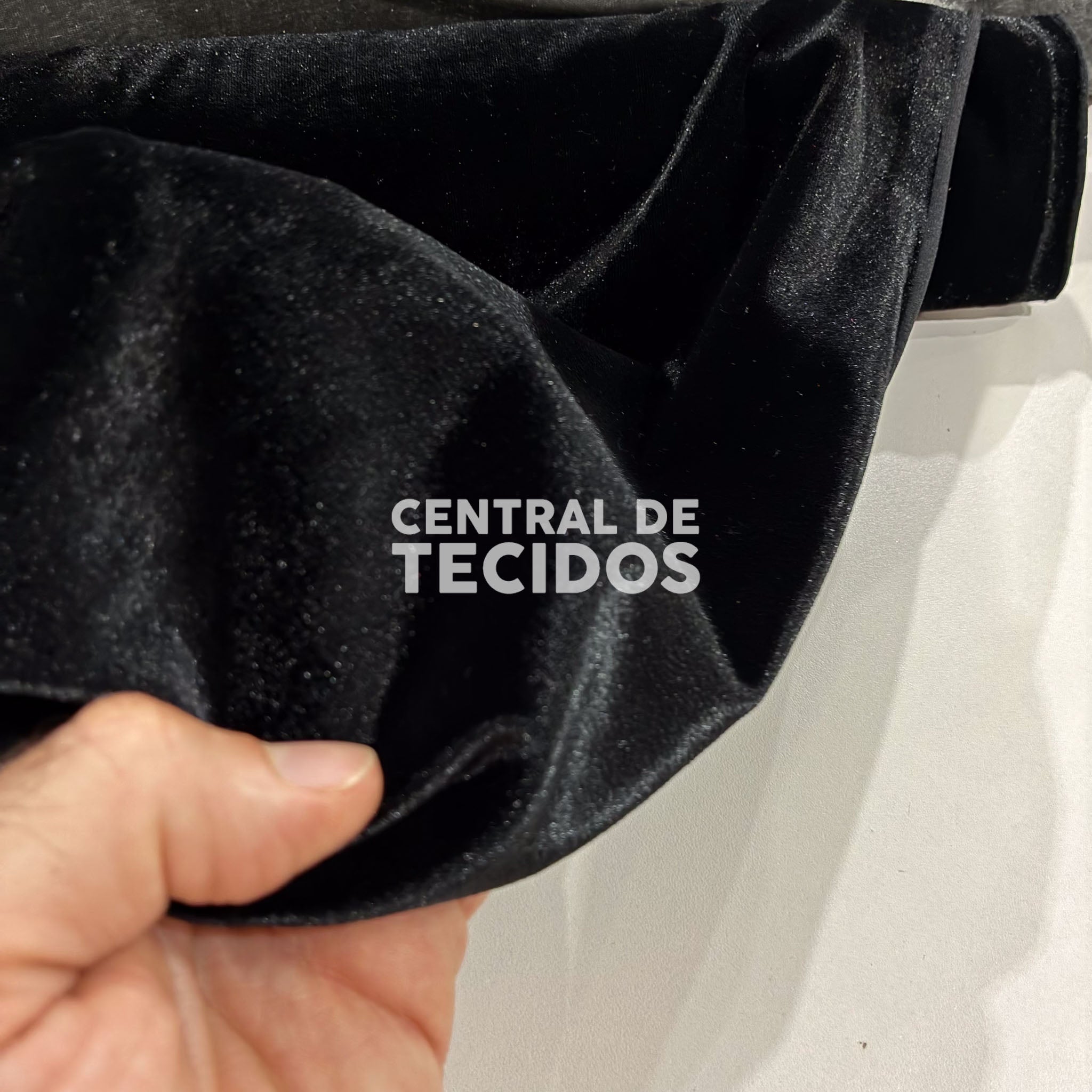 Veludo Cristal Preto