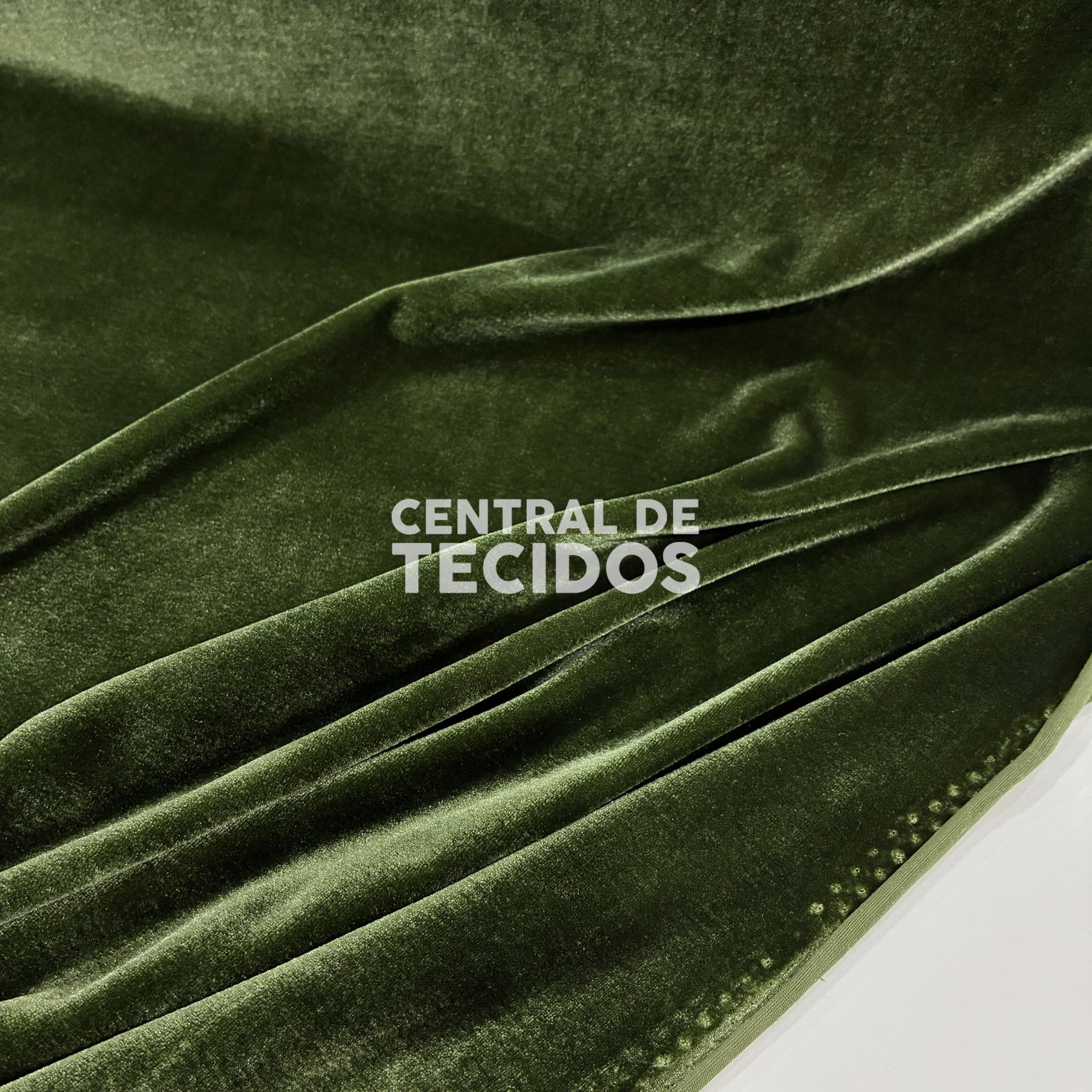 Veludo Cristal Verde Floresta