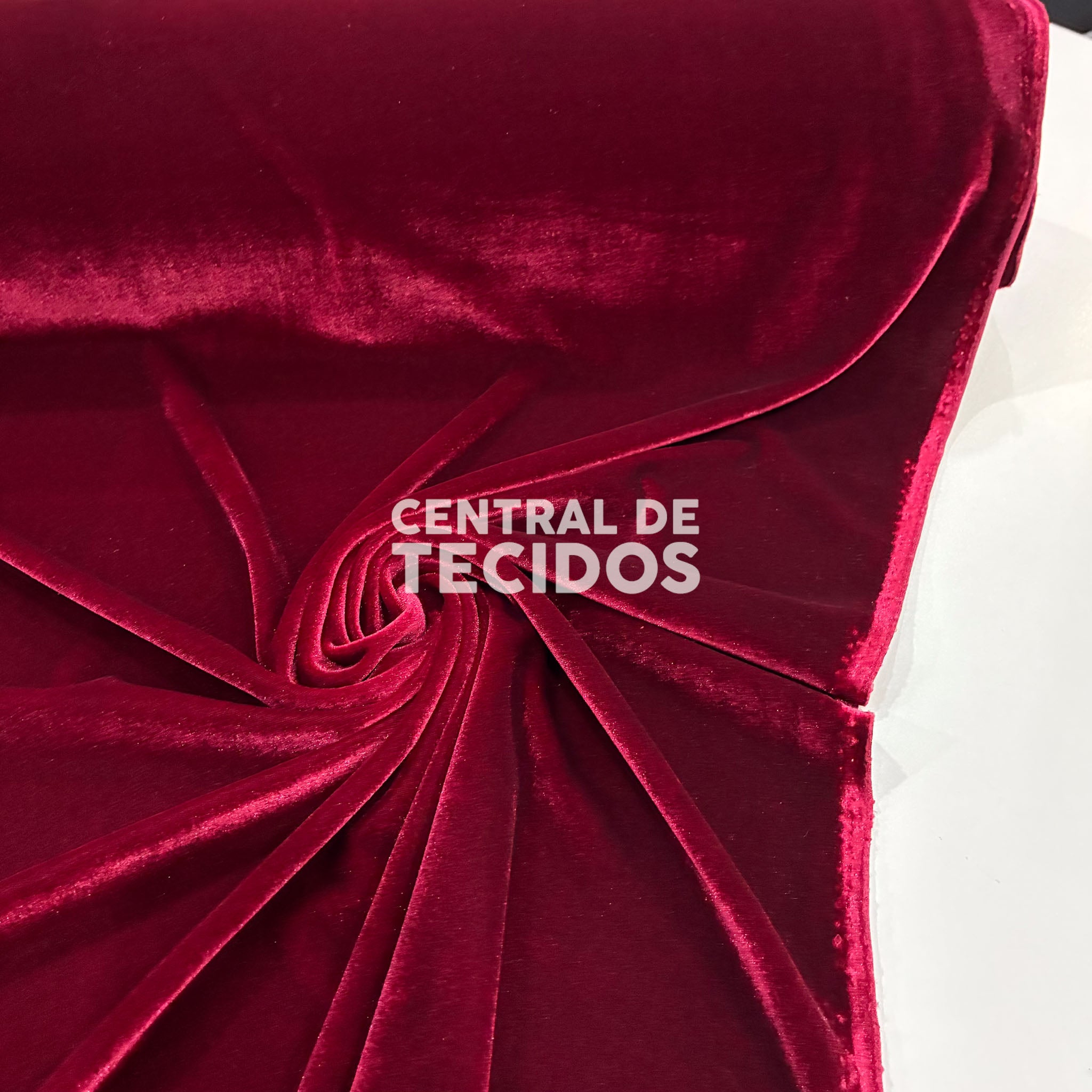 Veludo Cristal Bordô