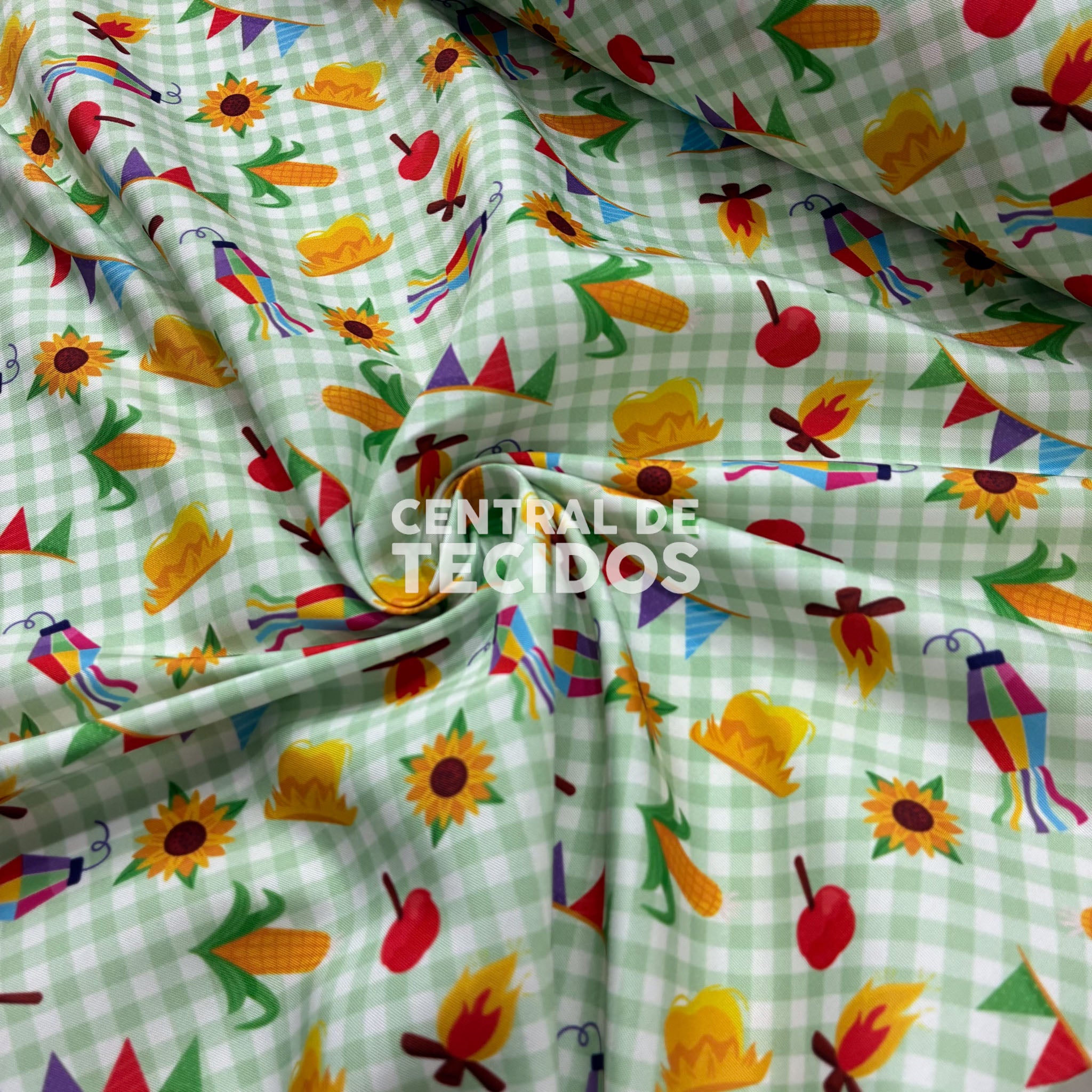 Microtel Digital Tradição de São João Fundo Verde