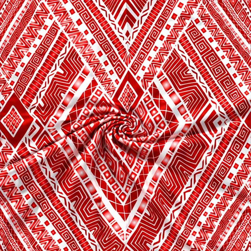 Oxford Digital Mosaico Azulejo Vermelho