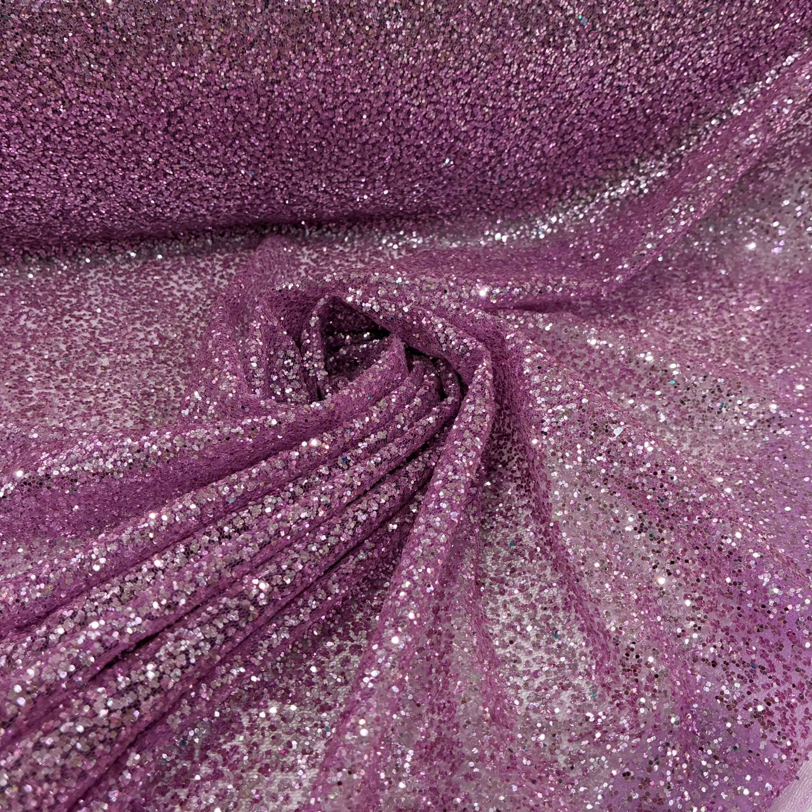 Tule Super Glitter Lilás