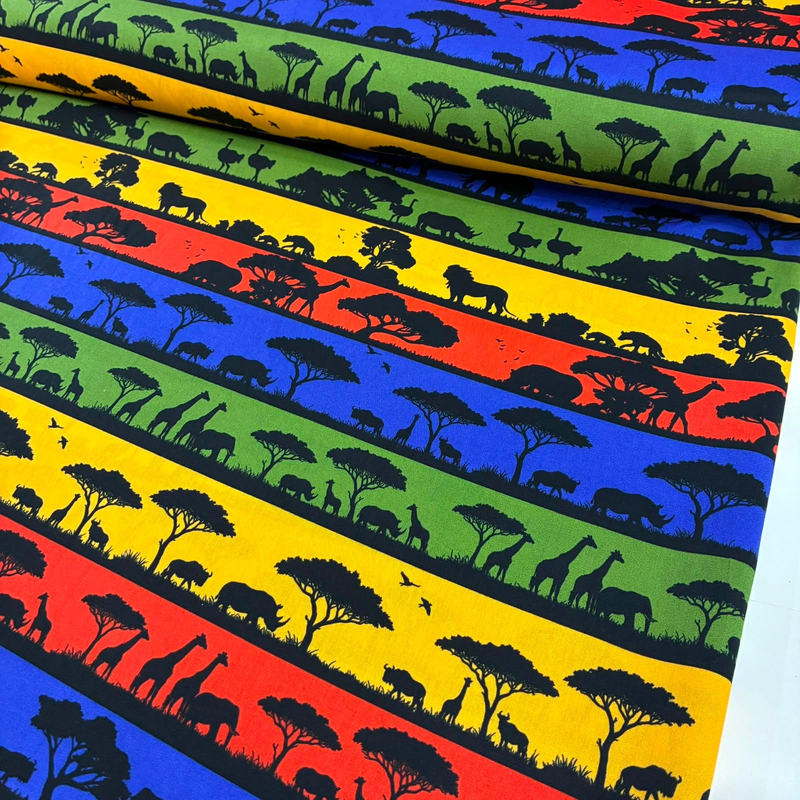 Tricoline Digital Safari Multicolor