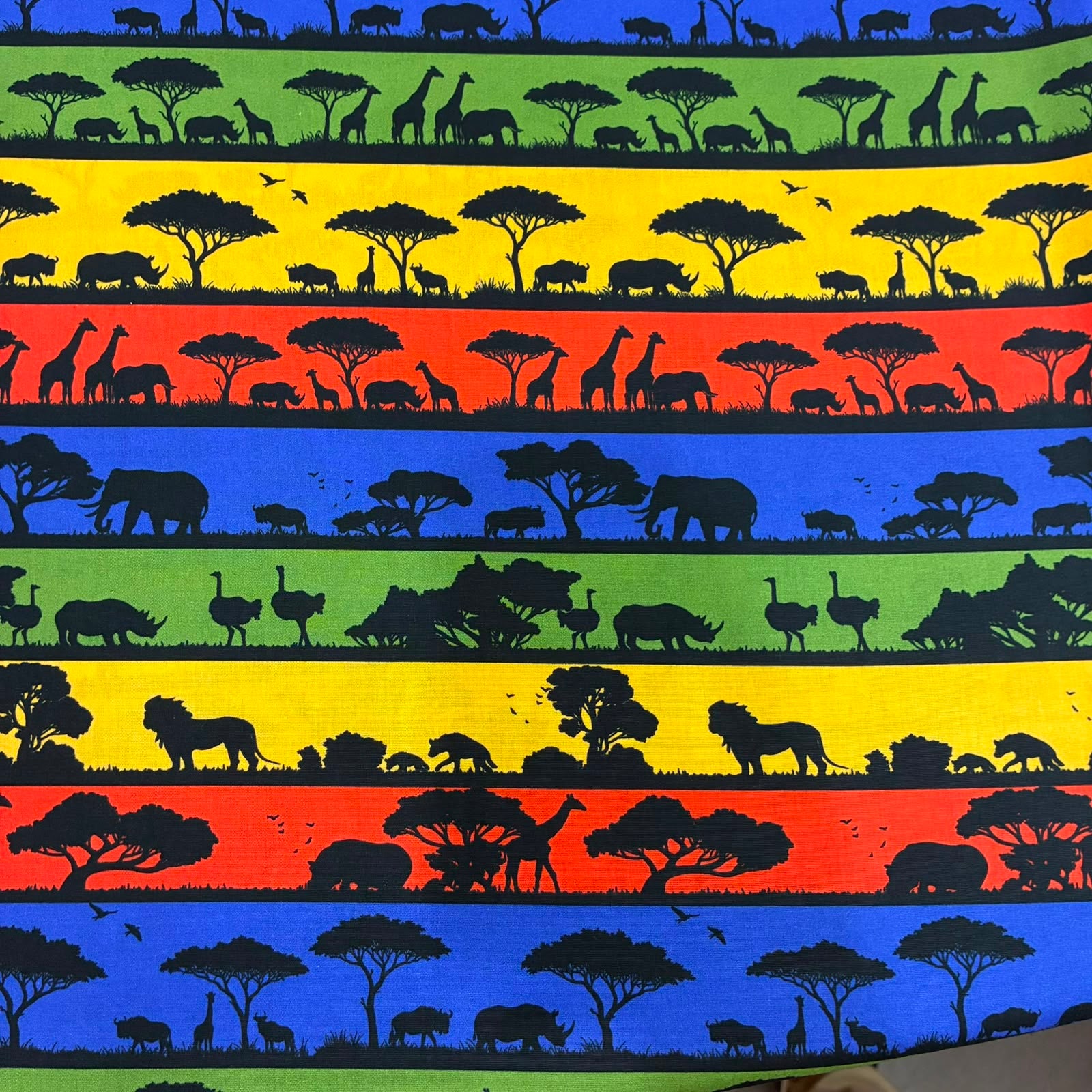Tricoline Digital Safari Multicolor