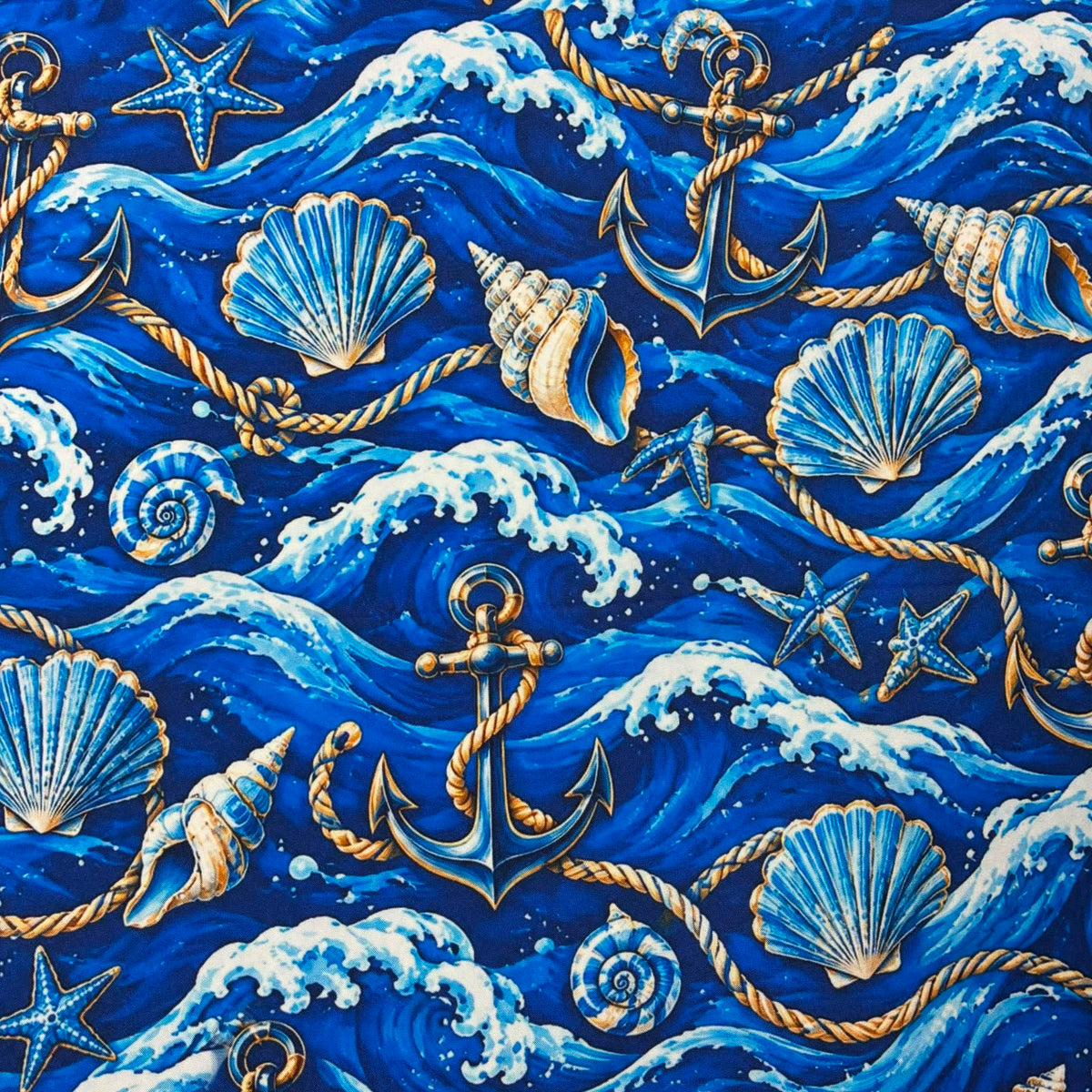 Oxford Digital Ondas de Iemanjá Âncoras e Conchas