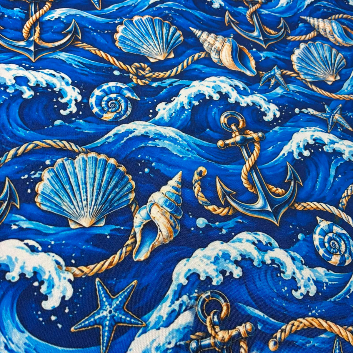 Oxford Digital Ondas de Iemanjá Âncoras e Conchas