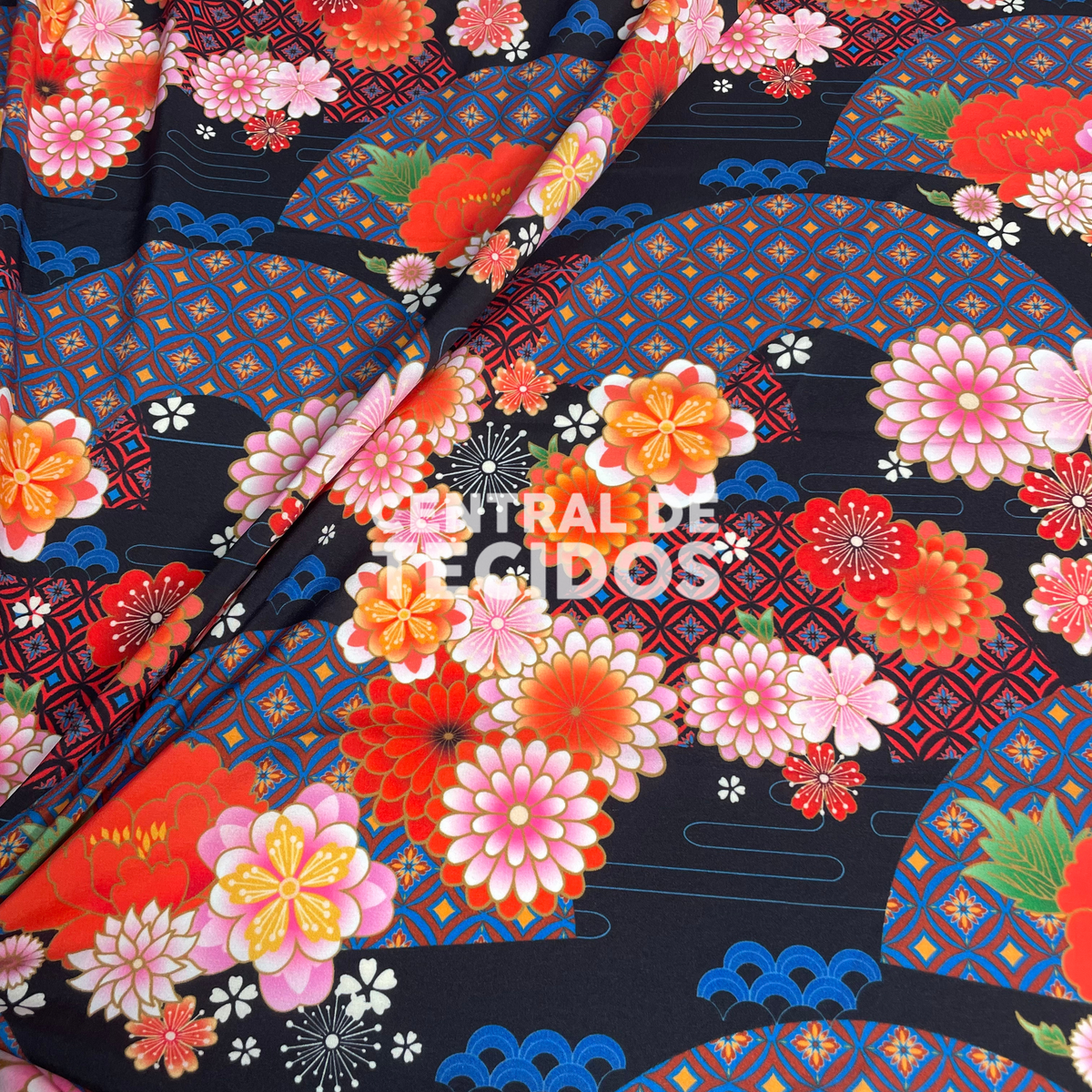 Toque de Seda Floral Ásia