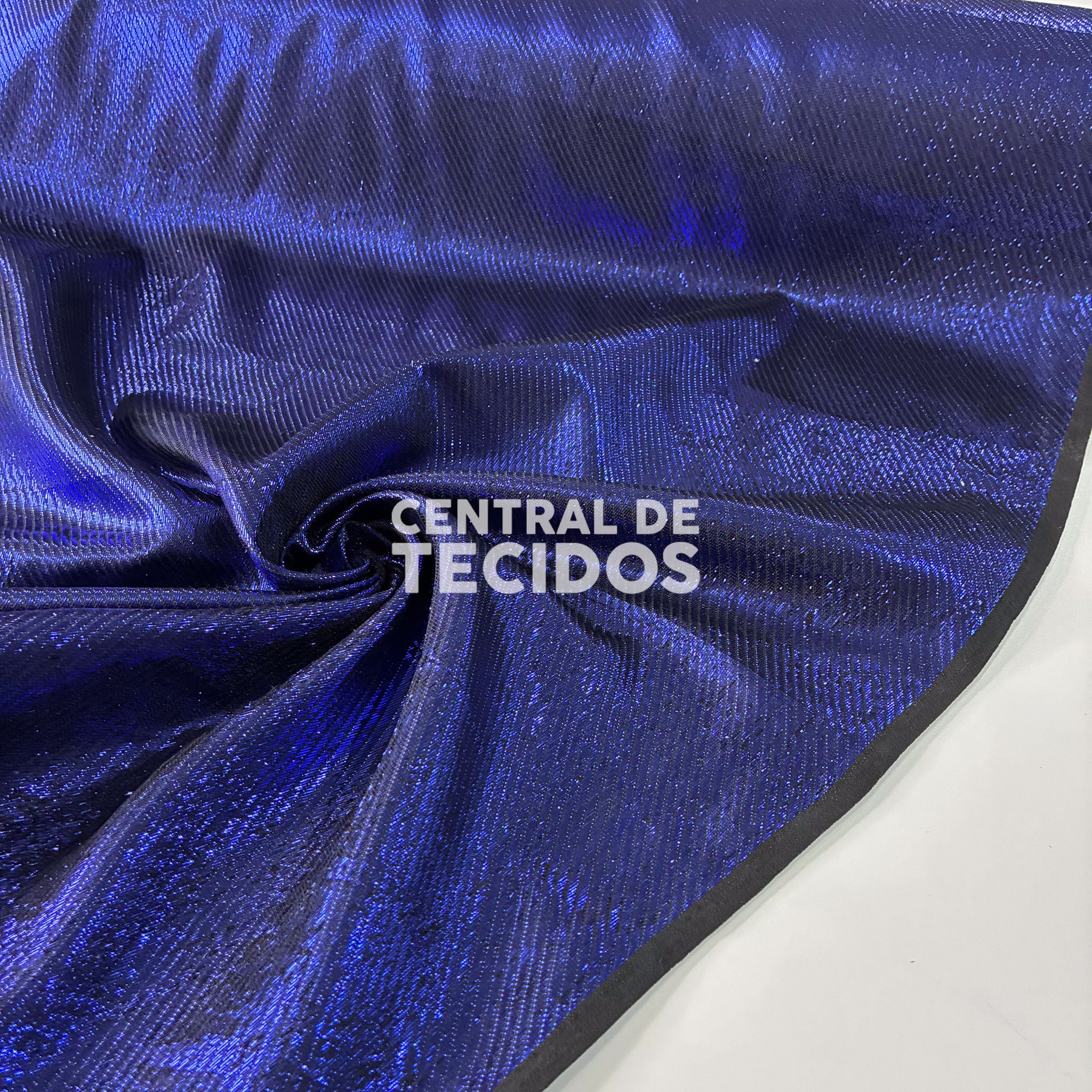 Lamê Orbit Azul Royal
