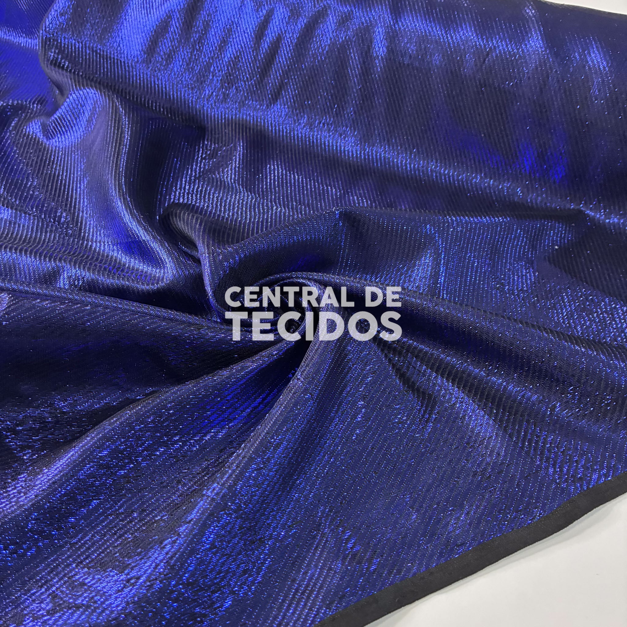 Lamê Orbit Azul Royal