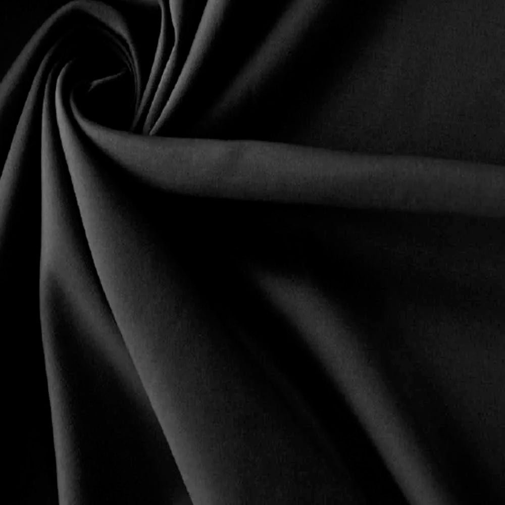 Malha Neoprane Suede Preta