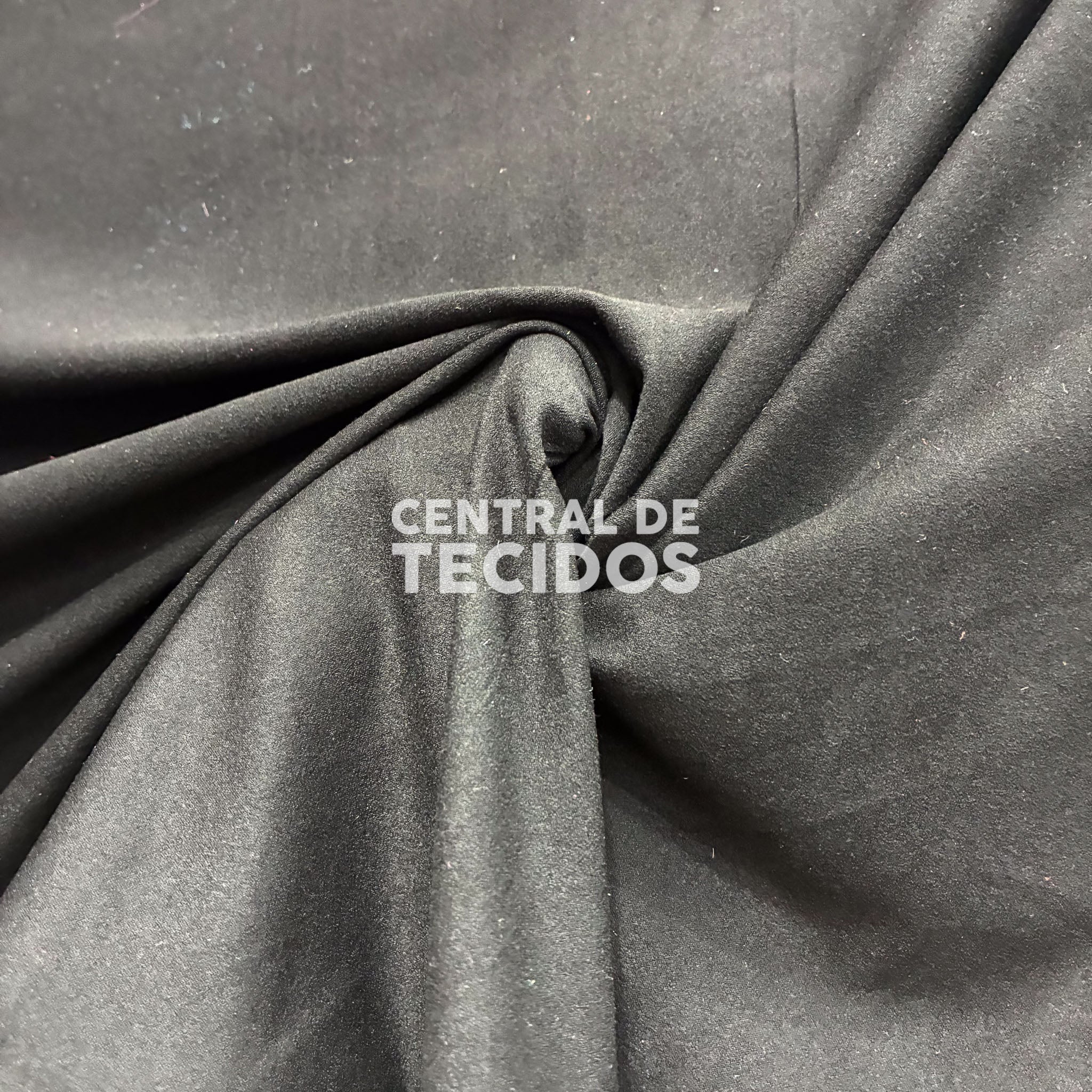 Malha Suede Preta
