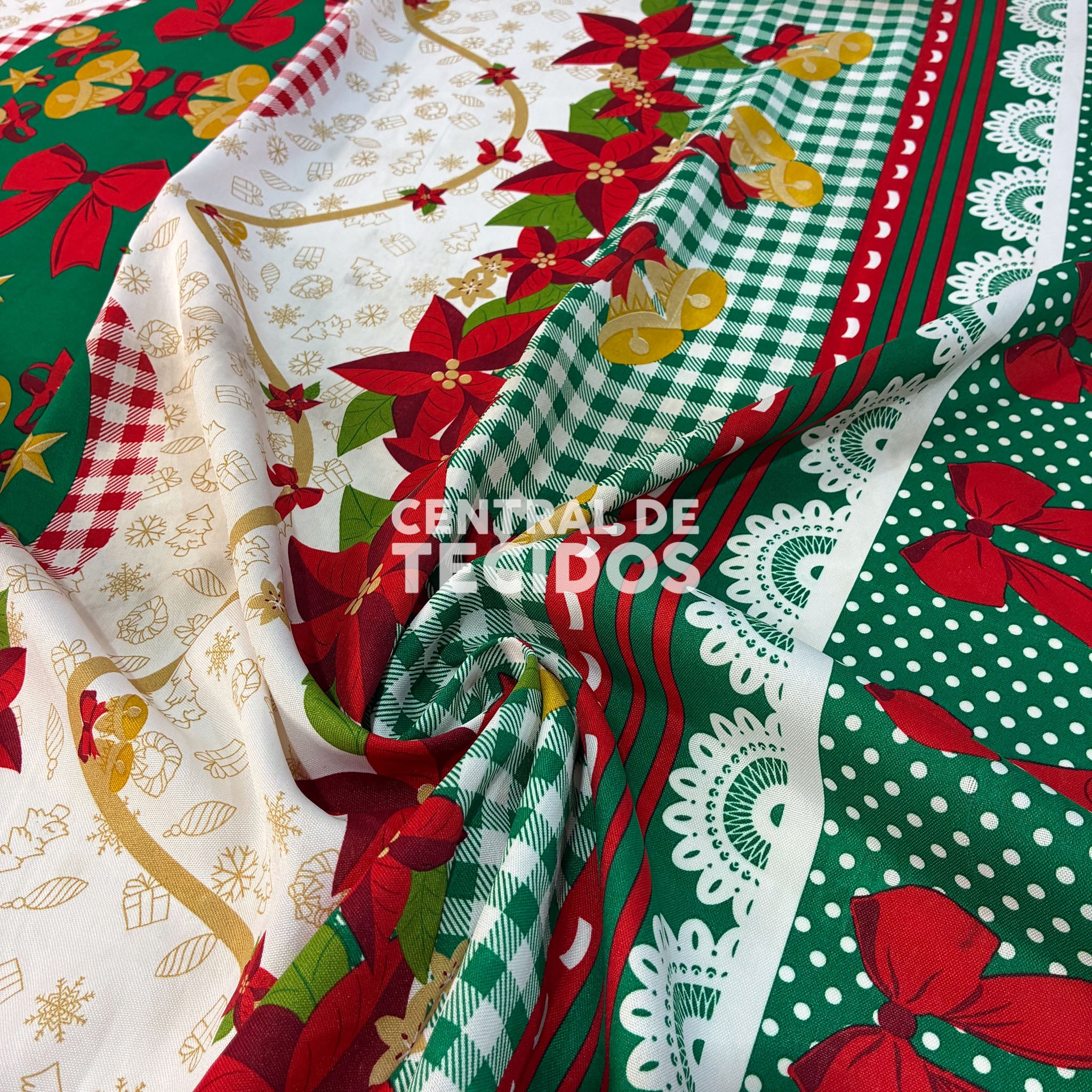 Oxford Natalino Lacinhos de Natal