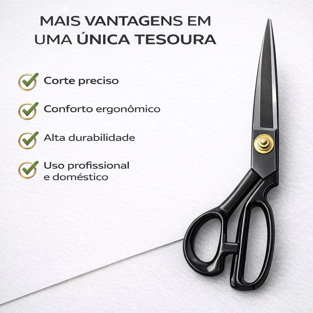 Tesoura Alfaiate Titanium 10"
