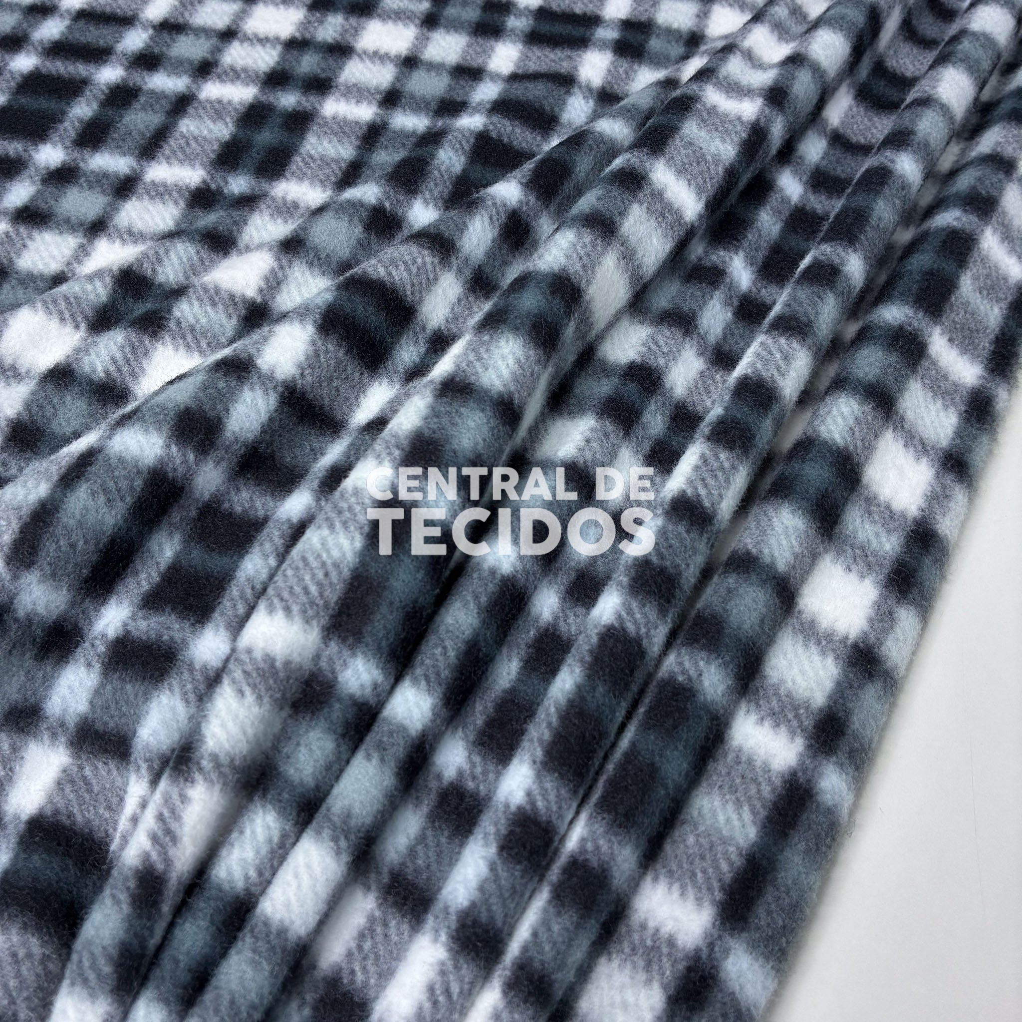 Soft Térmico Xadrez Madras Preto