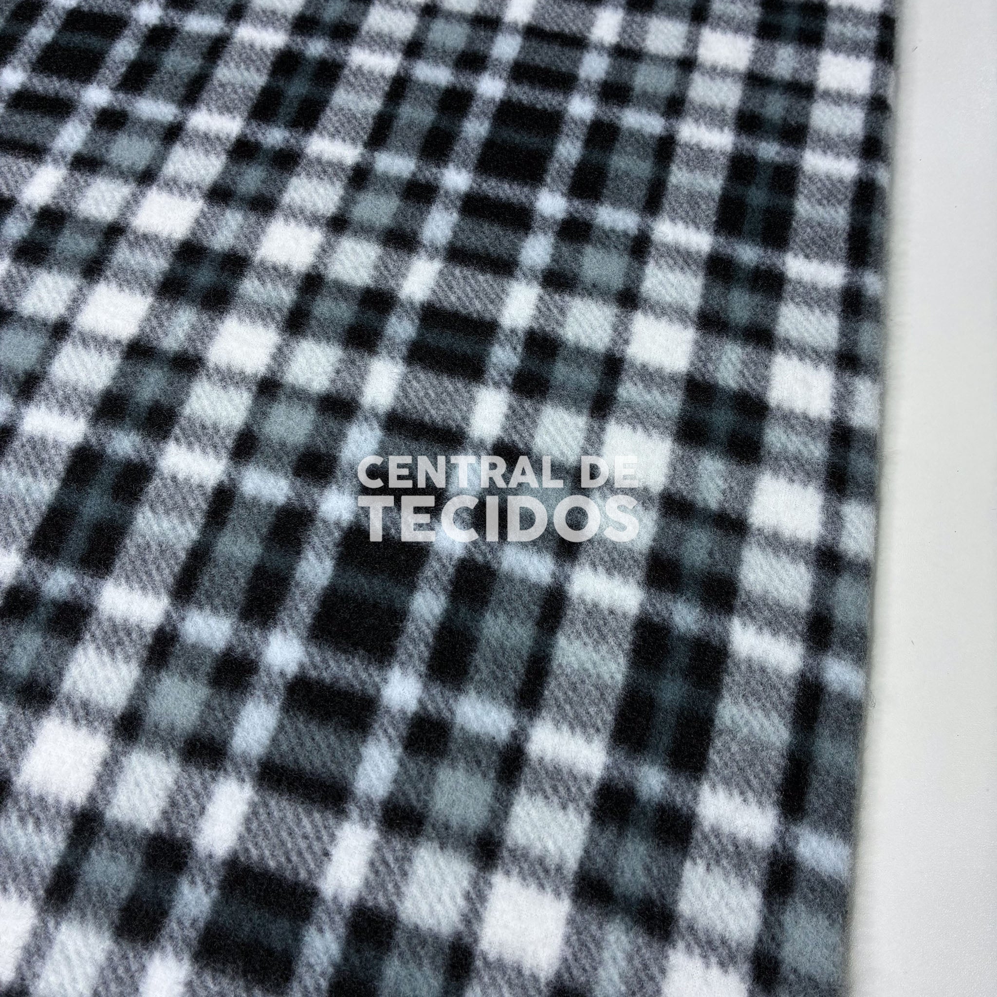 Soft Térmico Xadrez Madras Preto