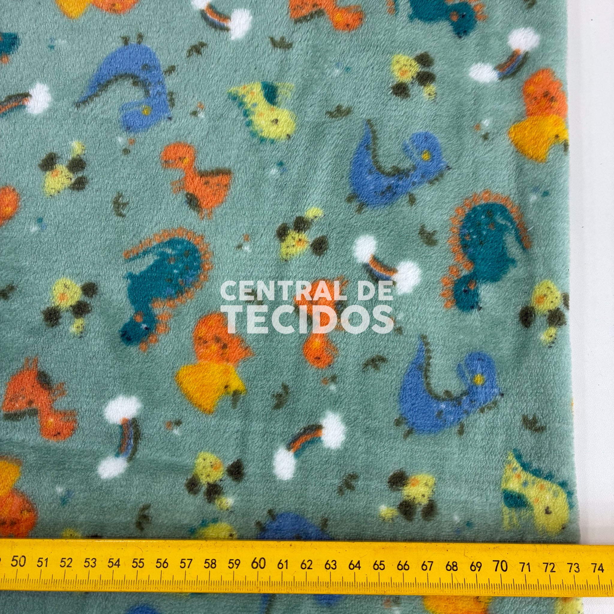 Fleece Térmico Dupla Face Dinos