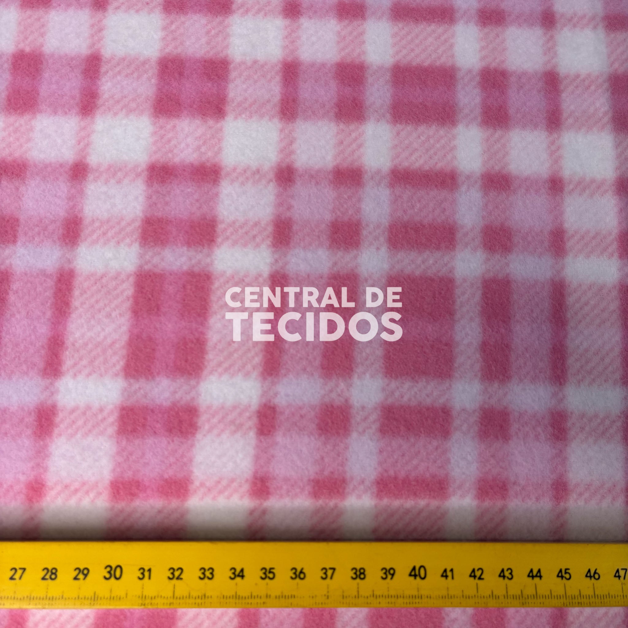 Soft Térmico Xadrez Madras Rosinha