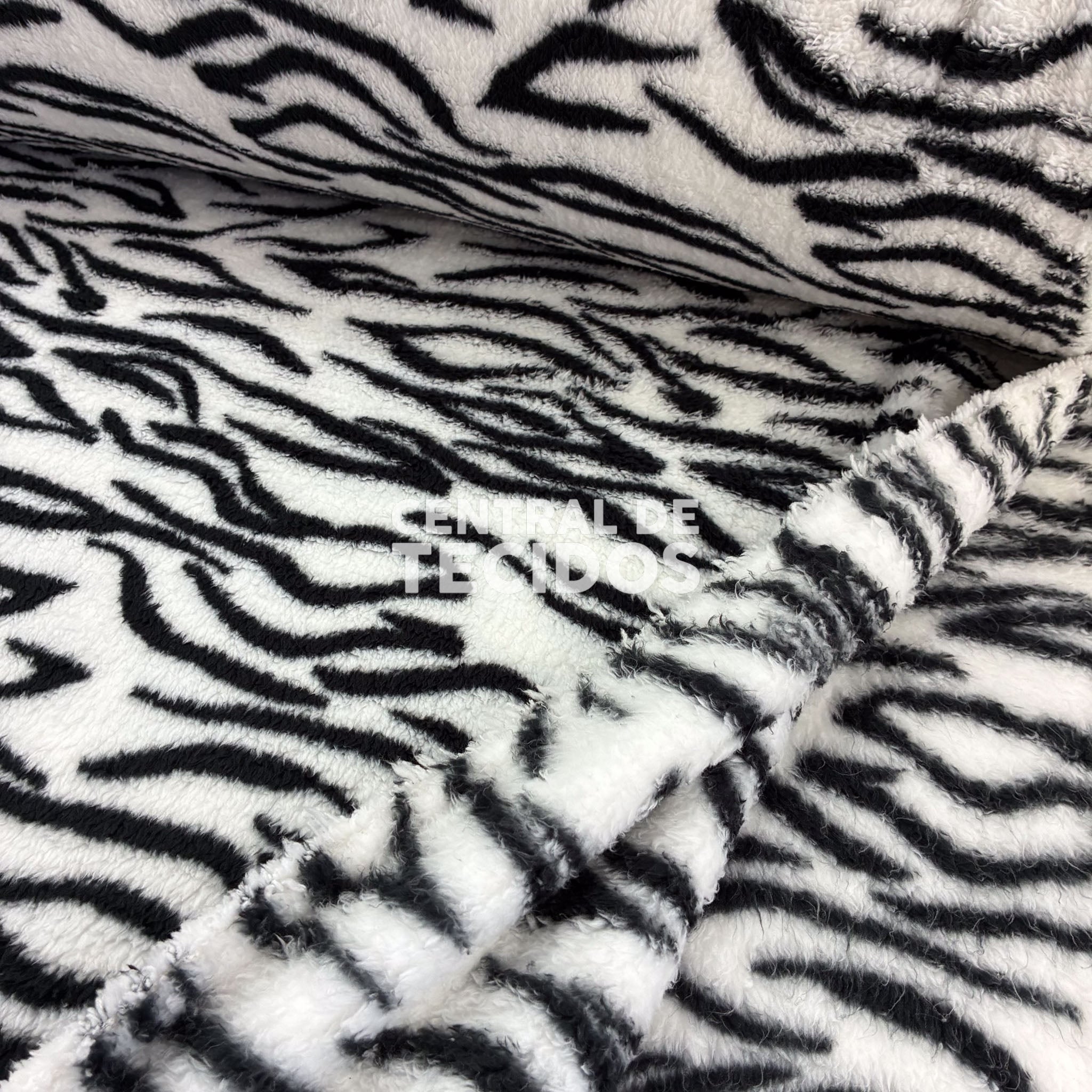 Pele Sherpa Dupla Zebra