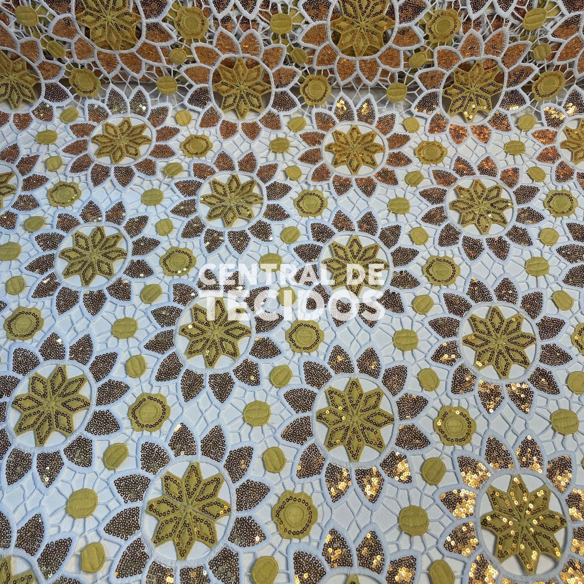 Guipir Kigali Amarelo e Dourado