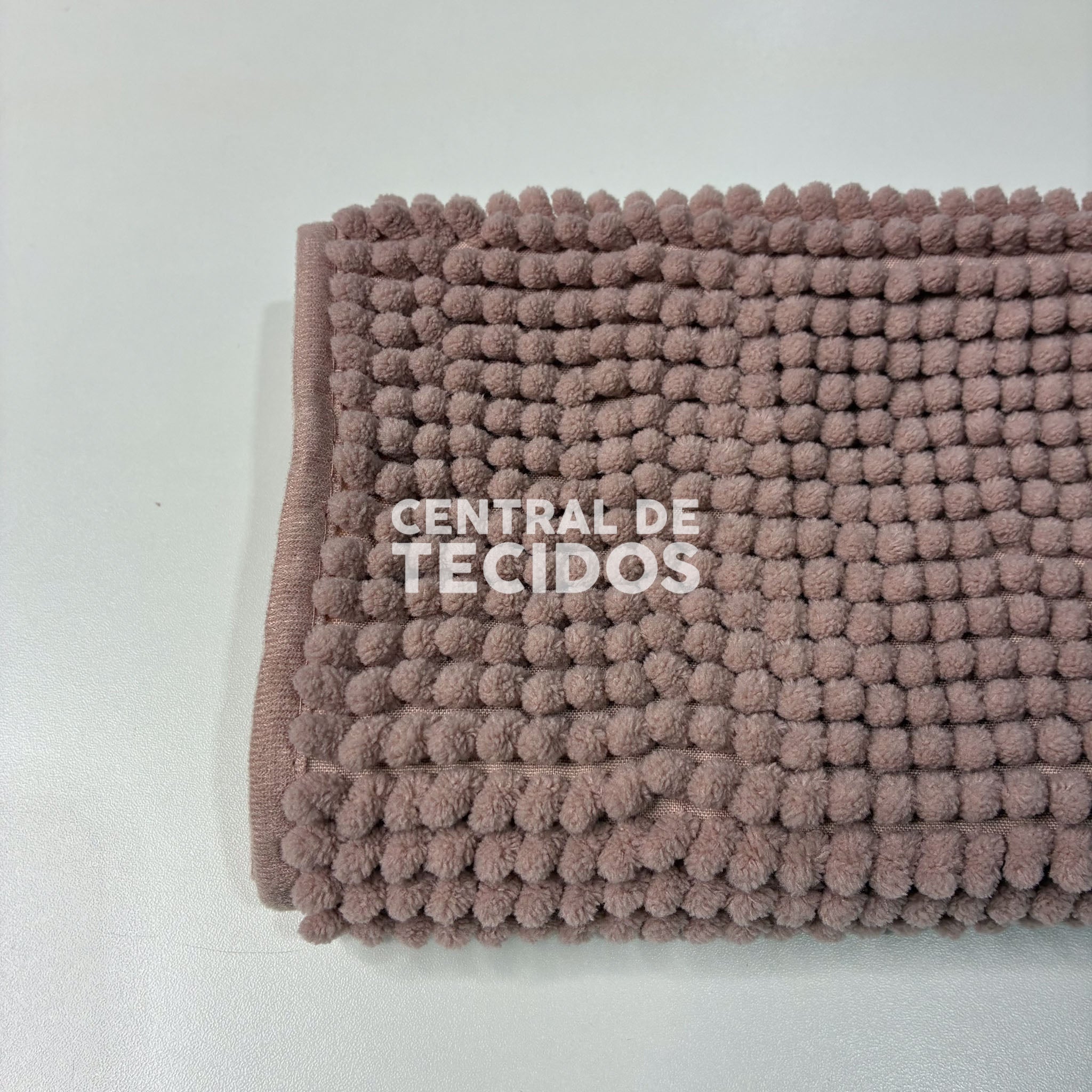 Tapete de Banheiro Bolinha Microfibra Bolinha Antiderrapante Promoção 38x58cm
