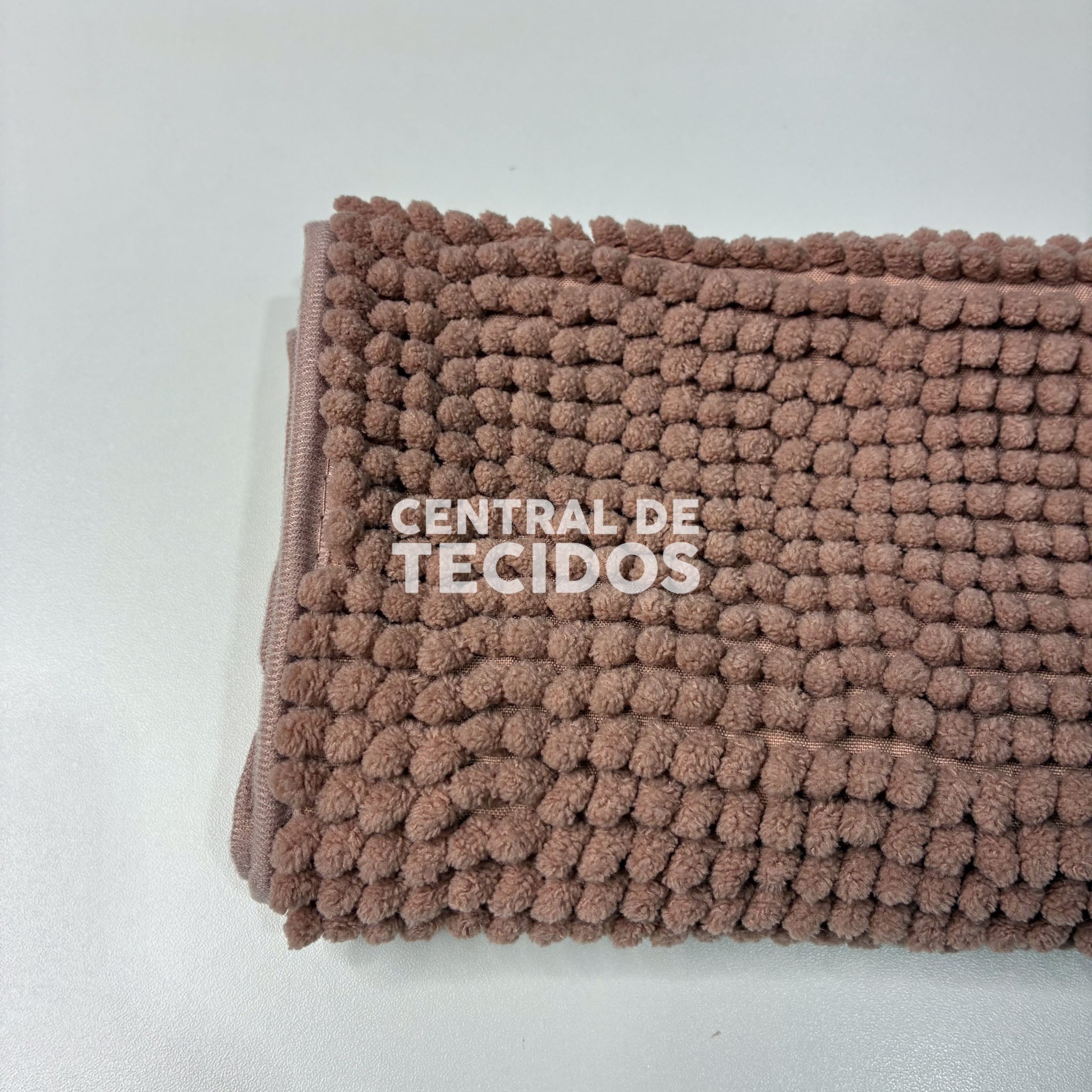 Tapete de Banheiro Bolinha Microfibra Bolinha Antiderrapante Promoção 38x58cm