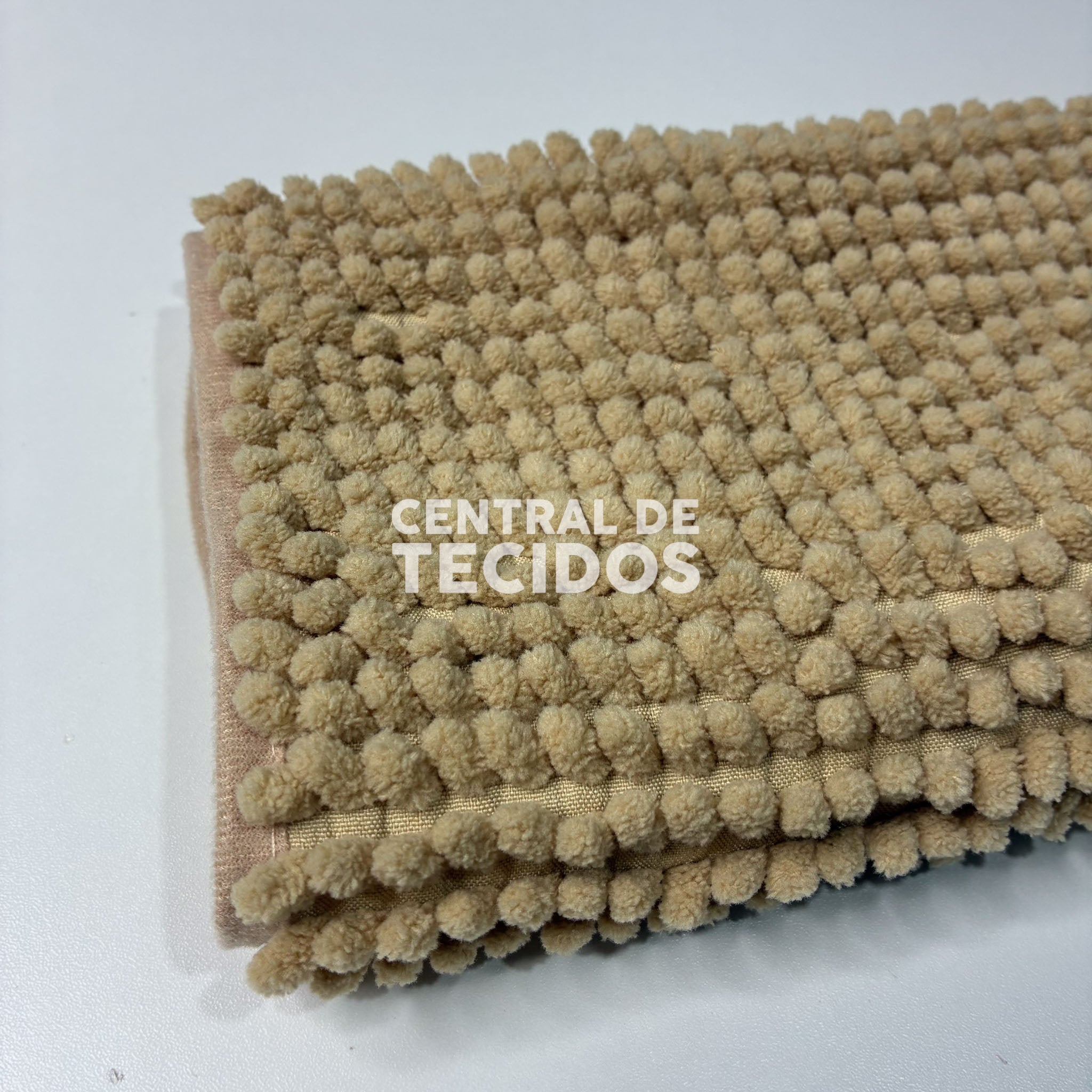 Tapete de Banheiro Bolinha Microfibra Bolinha Antiderrapante Promoção 38x58cm